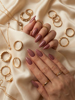 Load image into Gallery viewer, Zuve Beauty Mauve Me Reusable Soft-Gel Press-On Nails Medium Almond 30-Pc
